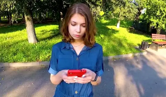 Russian girl after truck agreed to have sex in the first person